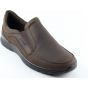 Ecco Irving Slip-on M Bruin leder