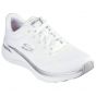 Skechers ArchFit 2.0 Glow The Distanc White Silver