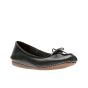 Clarks Freckle Ice Leather Black