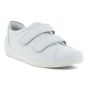 ecco Soft 2.0 Velcro Sneaker Wit