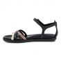 Ecco 209213 Simpel Flat Sandal Zwartcomb