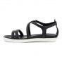 Ecco 209233 Simpel Flat Sandal Zwart uni