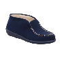 Rohde microvelour mocc. Blauw