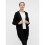 Object objnova stella l/s knit cardigan black