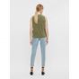 Object objannie s/l tank top deep lichen green