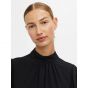 Object objmila l/s high neck top noos black