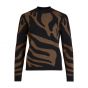 Object objray l/s knit pullover aop