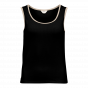 Object objjamie s/l tank top noos black sandshell