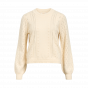 Object objingle l/s re o-neck knit noos sandshell