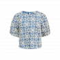Object objella 2/4 re top noos blue denim