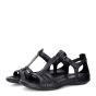 ecco Flash T-strap Sandal Zwartcombi