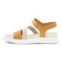 Ecco  Flowt W Flat Sandal Bruincombi