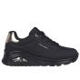 Skechers Girl Uno Gen1 Shimmer Away Black