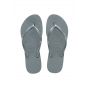 Havaianas slim slipper silver blue