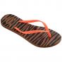 Havaianas slim animals slipper rust/orange