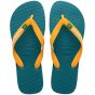 Havaianas brasil logo slipper Vibe green