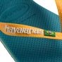 Havaianas brasil logo slipper Vibe green