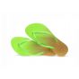 Havaianas slim gradient white/fluorescent eletric