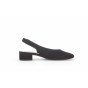 Gabor 61.520.17 Slingback chevreau Zwart