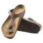 Birkenstock Gizeh Birko-Flor Nubuck Mocha