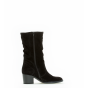 Gabor 95.894.47 Zwart Suede plooi laars