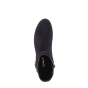 Gabor Laarsje Velour/Krokolak DarkBlu