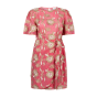 Aaiko Celina 3d ten jurk Hibiscus red