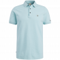 Cast Iron polo organic cotton pique light blue