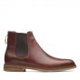 Clarks Clarkdale Gobi Mahogany Leder