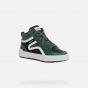 Geox J Weemble Boy Suede Green/Black