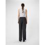 Object objlisa wide pant noos medium grey melange