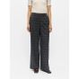 Object objlisa wide pant aop noos dark grey mel