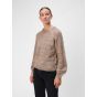 Object objflora re l/s knit pullover noos taupe