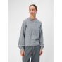 Object objflora l/s knit pullover noos medium grey
