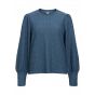 Object objlaila l/s re top noos dark denim