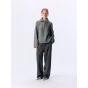 Object objdiana ls zip high neck knit noos me grey
