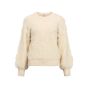 Object objhollow l/s knit pullover noos birch zebr