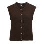 Object objsaggia knit vest cardigan noos sela brow