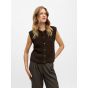 Object objsaggia knit vest cardigan noos sela brow