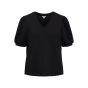 Object objandrea s/s re v-neck top noos black