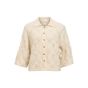 Object objkaisa flora 3/4 knit cardigan birch