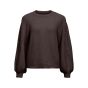 Object objhannah l/s knit pullover noos seal brown