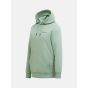Peak performance ori small logo hoody green valley