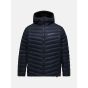 Peak Performance frost down hood jacket black