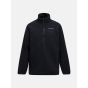 Peak Performance fleece half zip black