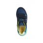 Geox B Alben Boy Mesh Suede Navy Lime