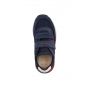 Geox B Alben Boy Mesh Suede Navy Red