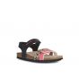 Geox J Adriel Girl SynLea.GLTex Black Fuchsia