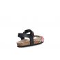 Geox J Adriel Girl SynLea.GLTex Black Fuchsia