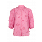 Aaiko lien co blouse light fuchsia